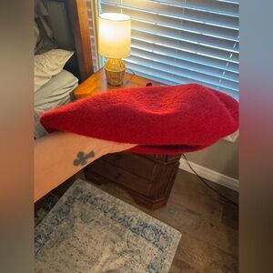 Dressed in LALA London Love Affair Wool Beret